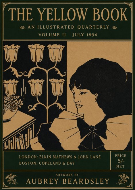 Aubrey Beardsley The Yellow Book - Volume Ii July 1894 No1 - Poszter