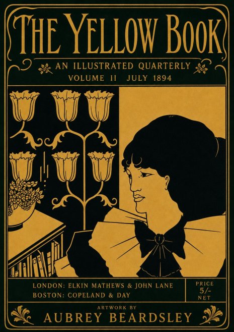 Aubrey Beardsley The Yellow Book - Volume Ii July 1894 No4 - Poszter