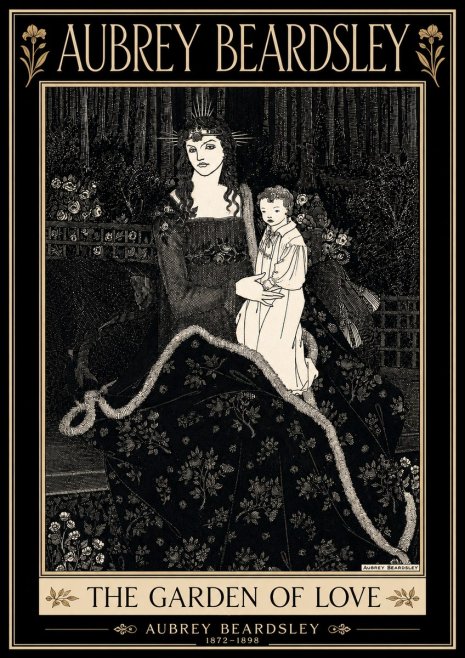 Aubrey Beardsley The Garden of Love No4 - Poszter