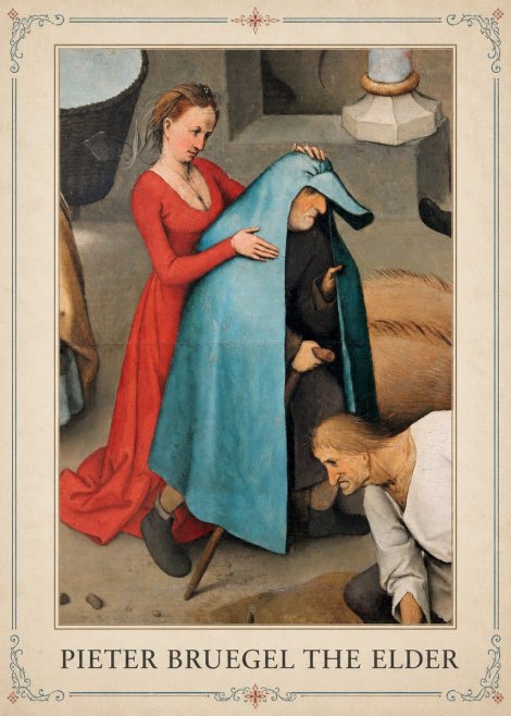Pieter Bruegel The Blind Leading the Blind II No1 - Poszter