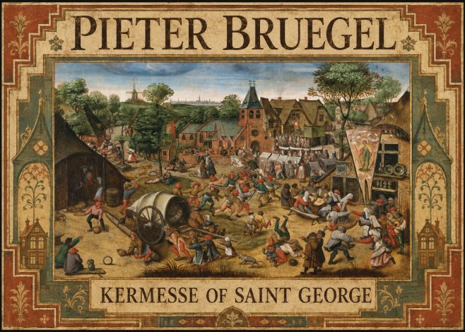 Pieter Bruegel Kermesse of Saint George No3 - Poszter