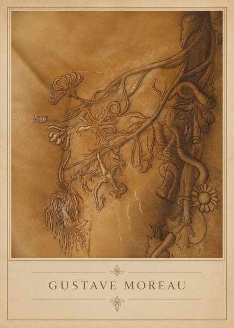 Gustave Moreau Organic Forms Study No4 - Poszter