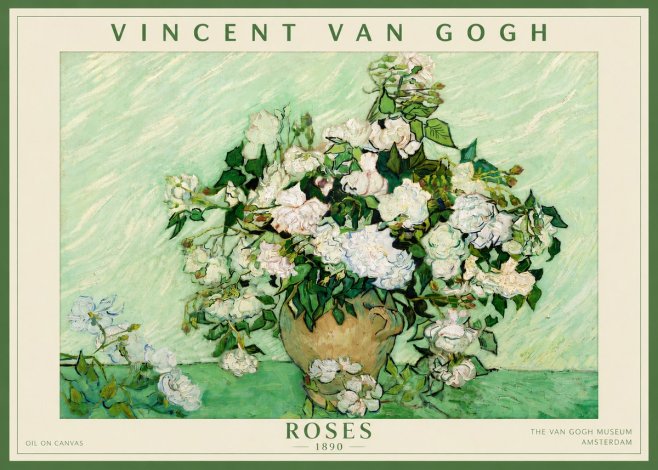 Van Gogh Roses II No5 - Poszter