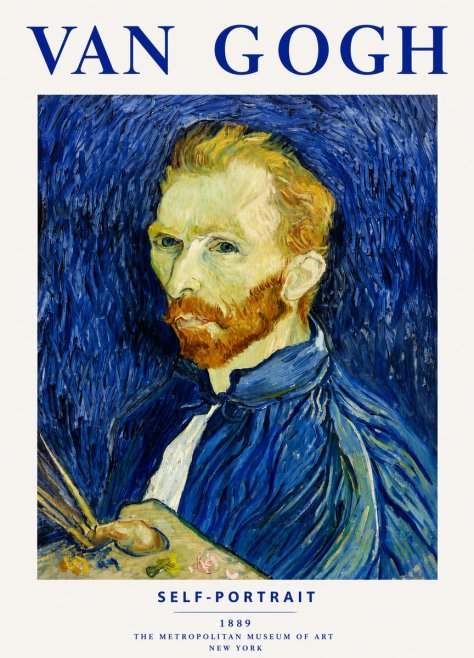 Van Gogh Self-portrait I No4 - Poszter