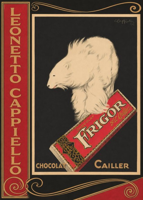 Leonetto Cappiello Chocolat Frigor No2 - Poszter