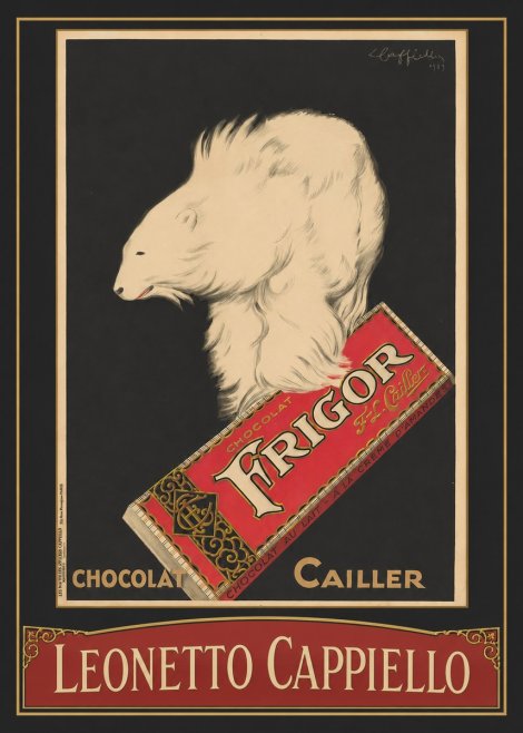 Leonetto Cappiello Chocolat Frigor No3 - Poszter