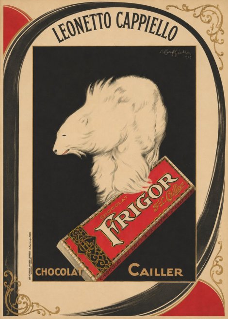 Leonetto Cappiello Chocolat Frigor No5 - Poszter