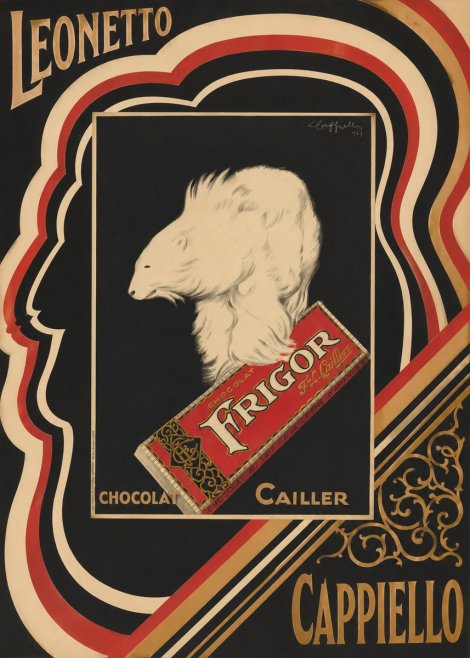 Leonetto Cappiello Chocolat Frigor No6 - Poszter