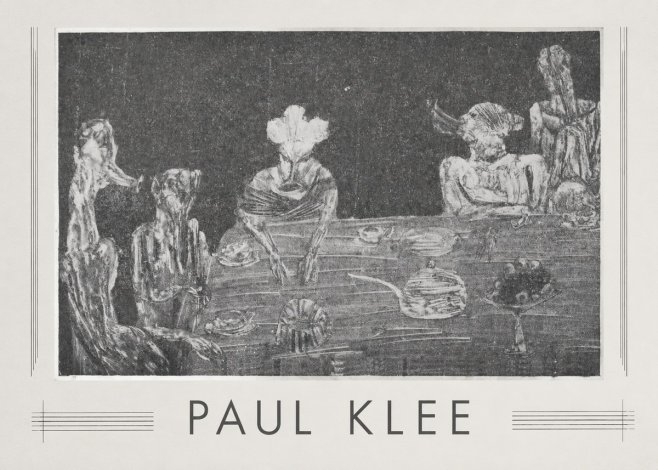 Paul Klee Die Mahlzeit No1 - Poszter