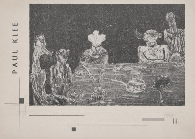 Paul Klee Die Mahlzeit No2 - Poszter
