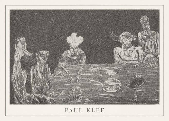 Paul Klee Die Mahlzeit No4 - Poszter