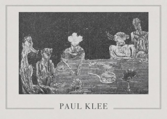 Paul Klee Die Mahlzeit No5 - Poszter