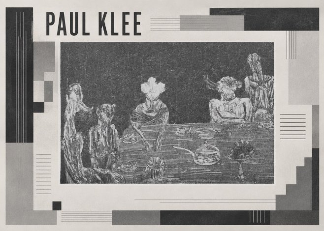 Paul Klee Die Mahlzeit No6 - Poszter