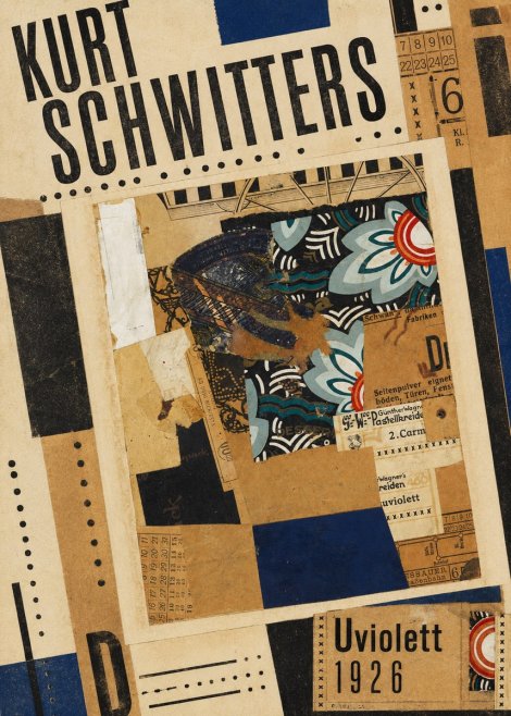 Kurt Schwitters Uviolett No5 - Poszter