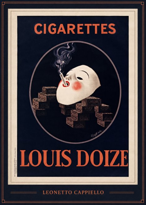 Leonetto Cappiello Cigarettes Louis Doize No1 - Poszter