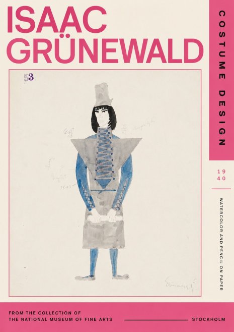 Isaac Grünewald Costume Design X No3 - Poszter