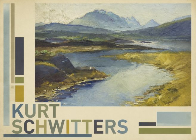 Kurt Schwitters Landschaft No5 - Poszter