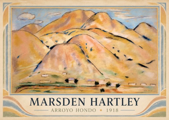 Marsden Hartley Arroyo Hondo No1 - Poszter