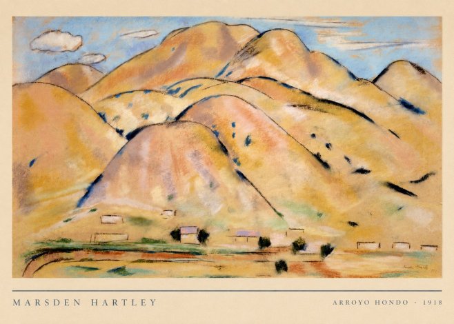 Marsden Hartley Arroyo Hondo No5 - Poszter