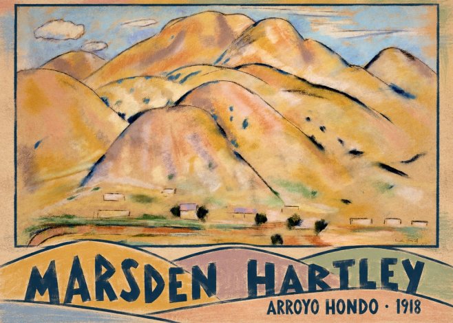Marsden Hartley Arroyo Hondo No6 - Poszter