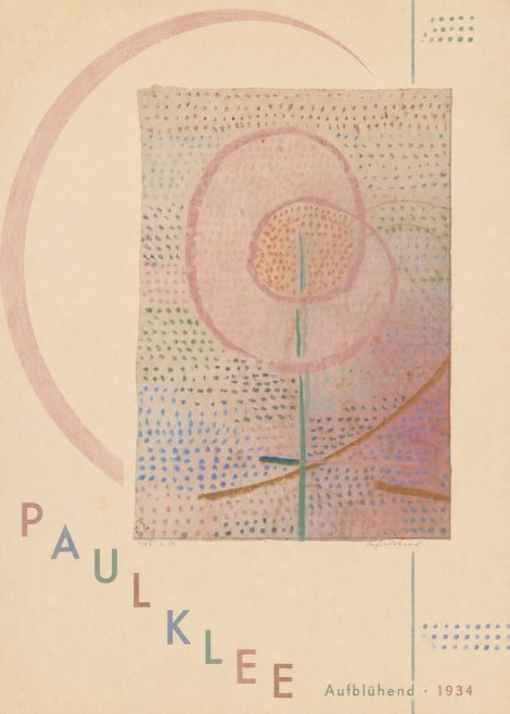 Paul Klee Aufblühend No6 - Poszter