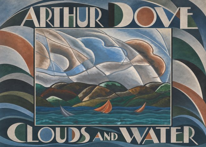 Arthur Dove Clouds and Water No5 - Poszter