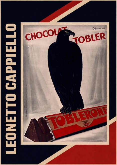 Leonetto Cappiello Chocolat Tobler No2 - Poszter