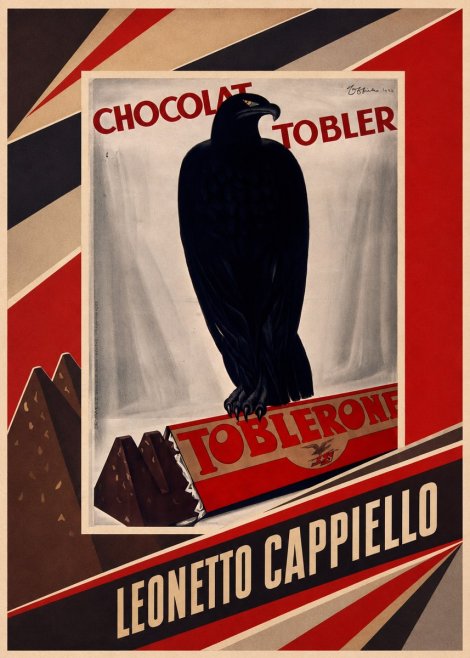 Leonetto Cappiello Chocolat Tobler No6 - Poszter