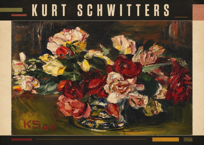 Kurt Schwitters Flower Still Life No3 - Poszter
