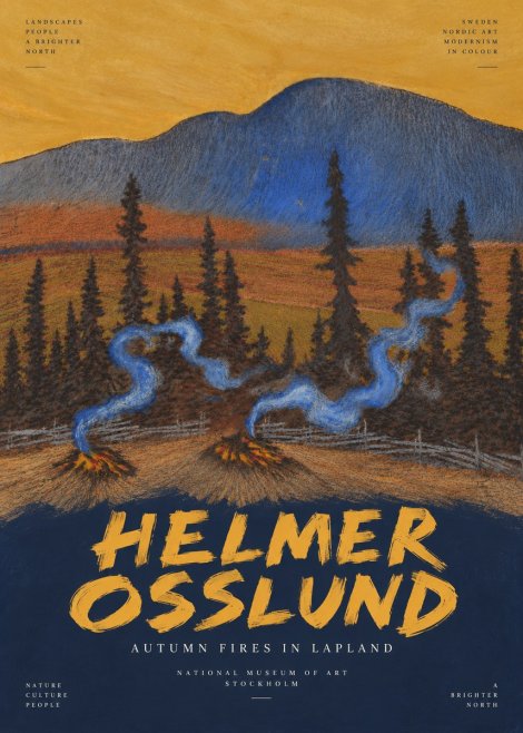 Helmer Osslund Twilight in the North No5 - Poszter