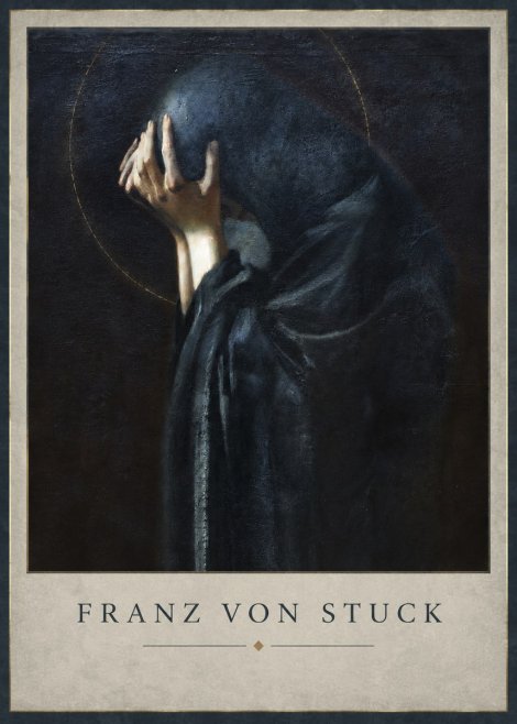 Franz von Stuck The Mourner No2 - Poszter