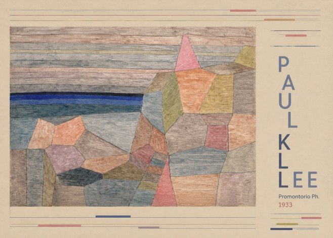 Paul Klee Promontorio Ph. No5 - Poszter