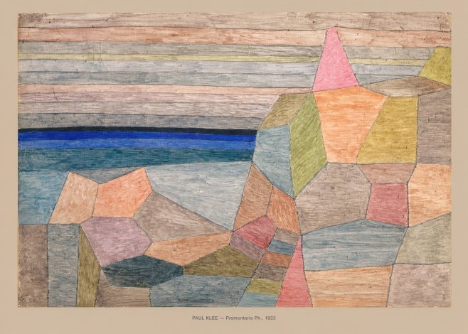 Paul Klee Promontorio Ph. No6 - Poszter