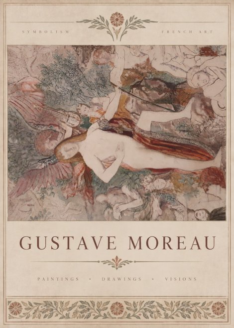 Gustave Moreau The Hymn to Beauty No5 - Poszter