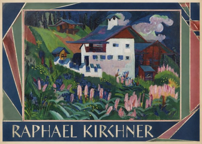 Raphael Kirchner Tiroler Haus No1 - Poszter