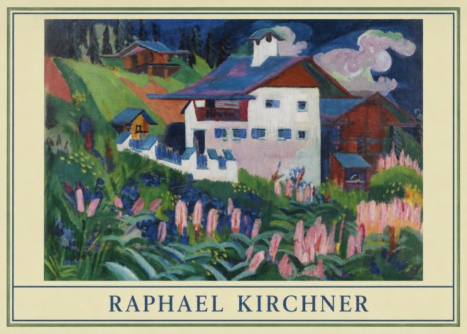 Raphael Kirchner Tiroler Haus No3 - Poszter