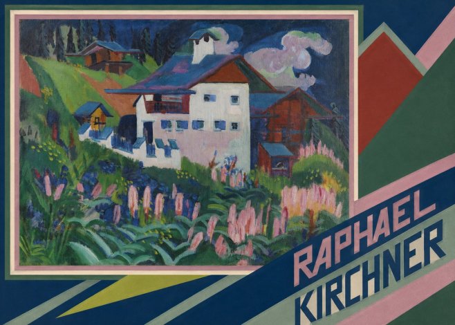 Raphael Kirchner Tiroler Haus No5 - Poszter