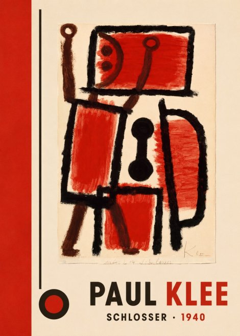Paul Klee Schlosser No4 - Poszter