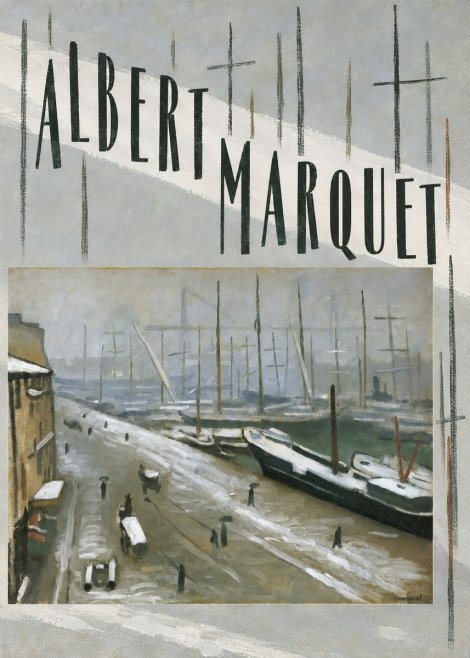 Albert Marquet Le Havre, Le Bassin Sous La Neige No6 - Poszter
