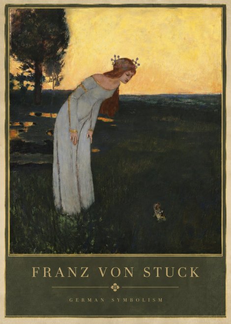 Franz von Stuck Princess and Frog No6 - Poszter