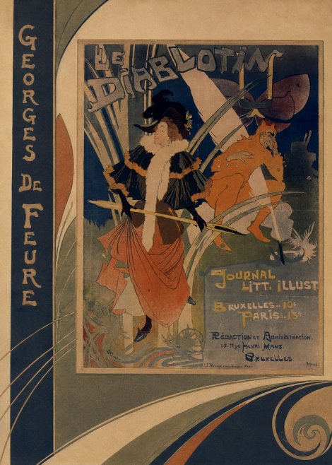 Georges de Feure Le Diablotin III No2 - Poszter