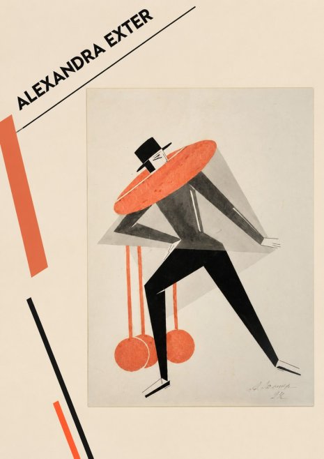Alexandra Exter Constructivist Figure No2 - Poszter