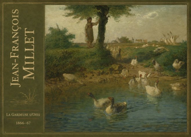 Jean-François Millet La Gardeuse D'oies No2 - Poszter