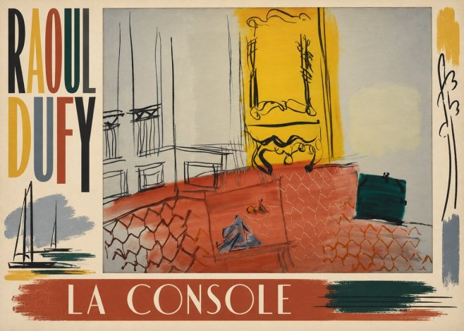 Raoul Dufy La Console No2 - Poszter