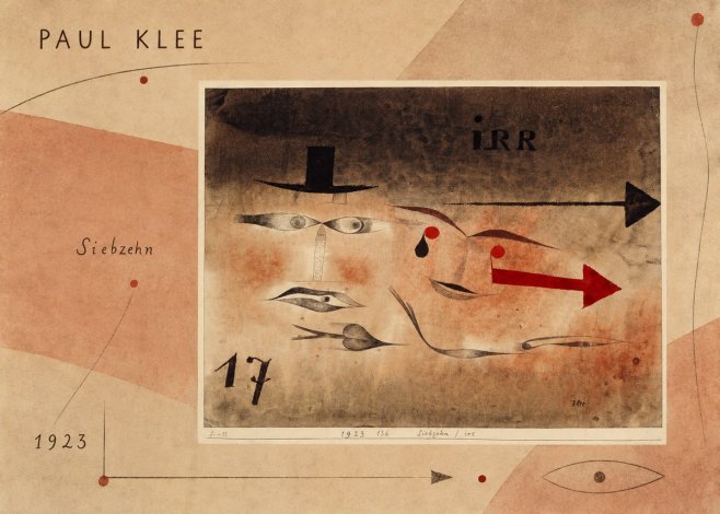 Paul Klee Siebzehn, Irr No5 - Poszter
