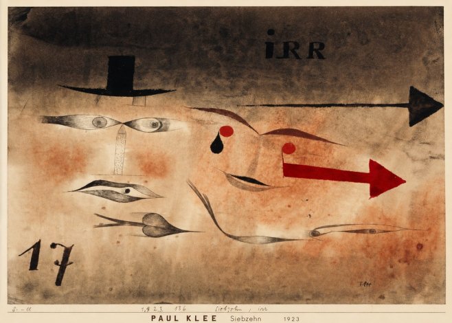 Paul Klee Siebzehn, Irr No6 - Poszter