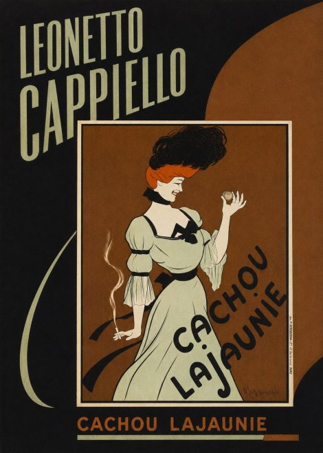 Leonetto Cappiello Cachou Lajaunie No4 - Poszter