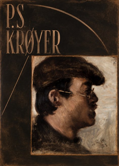 P.S. Krøyer Self-portrait with a Cap No6 - Poszter