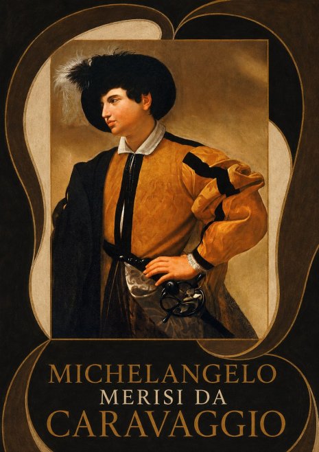 Michelangelo Merisi da Caravaggio Portrait of a Young Man No6 - Poszter