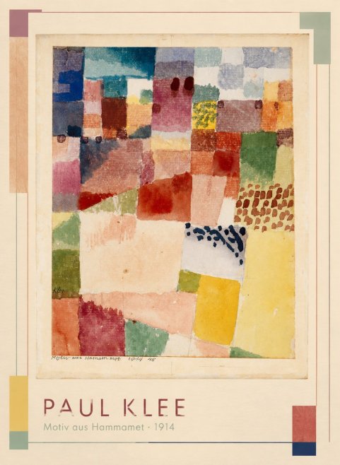 Paul Klee Motiv Aus Hammamet No1 - Poszter